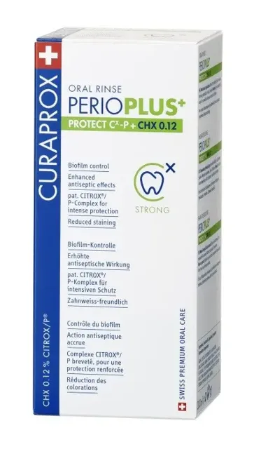 Curaprox Perio Plus+ Protect ústní výplach (0,12% CHX) 200 ml