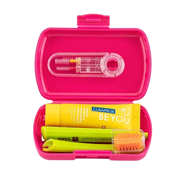 Curaprox Travel set červený