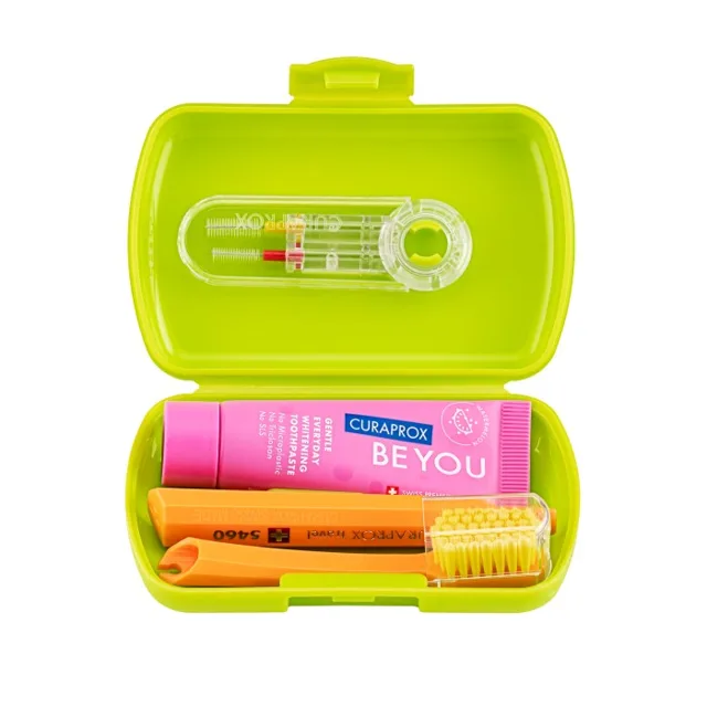 Curaprox Travel set zelený