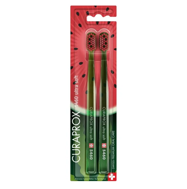 Curaprox Zubní kartáček CS 5460 Watermelon Edition 2 ks