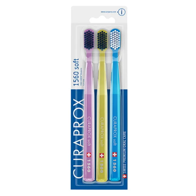 CURAPROX zubní kartáčky 1560 soft 3 kusy