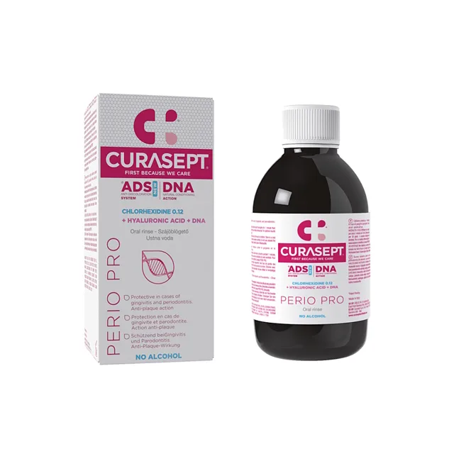 CURASEPT Ads Dna perio pro ústní voda 0,12% CHX 200 ml