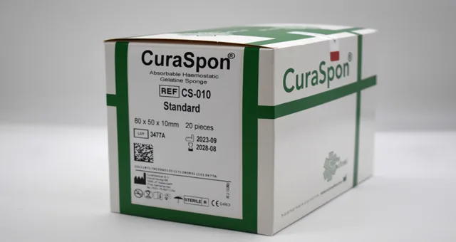 CuraSpon Standard CS-010 80x50x10mm 20ks