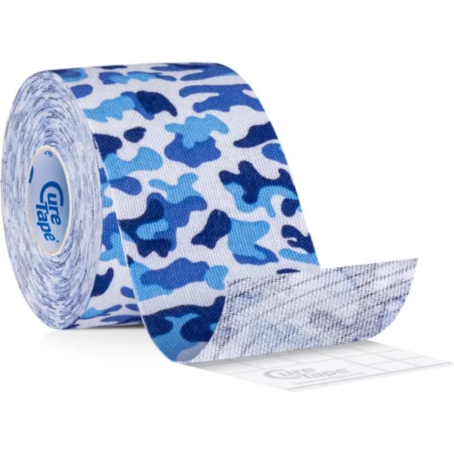 CureTape® Art fixační tejpovací páska barva Army Blue 5 m