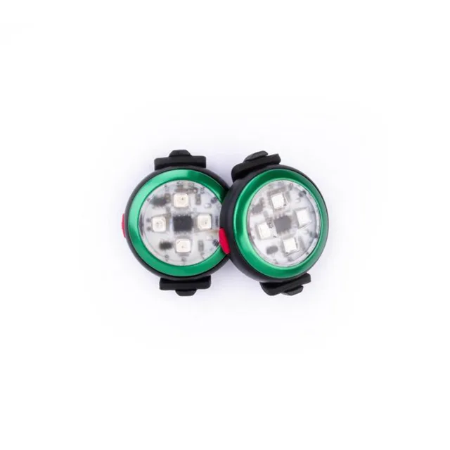 Curli Luumi LED bezpečnostní světýlko dobíjecí na obojek GREEN