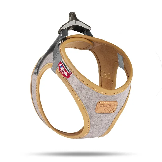Curli Postroj pro psy Alpine Light Gray 2XS, 2-4 kg