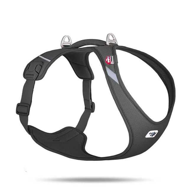Curli Postroj pro psy Belka Air-Mesh Black 3 XL, 22-31 kg