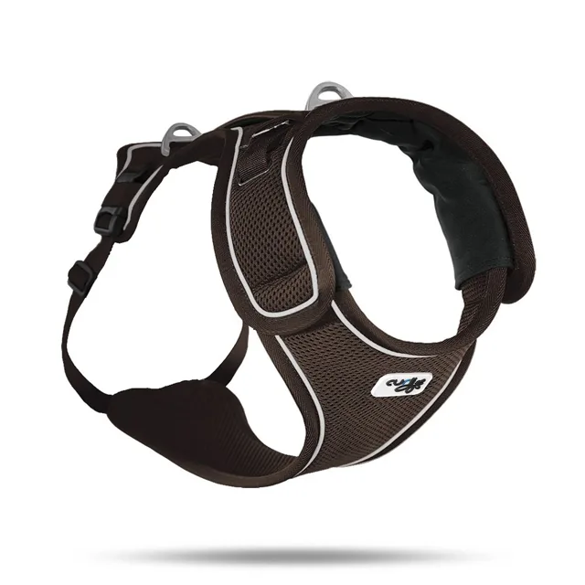 Curli Postroj pro psy Belka Brown S, 15-25 kg