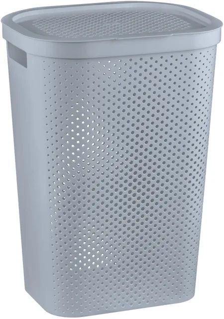 Curver Koš na prádlo Infinity Dots 60L šedý