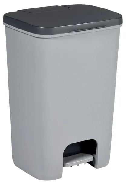 CURVER Koš odpadkový Curver ESSENTIALS 40l šedý
