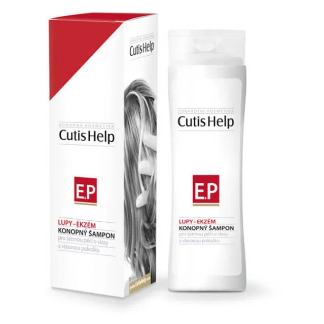 CUTISHELP Lupy-Ekzém Konopný šampon  200 ml