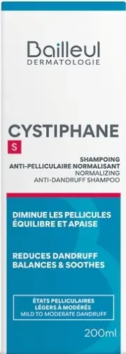 Cystiphane S šampon proti lupům 200ml Bailleul