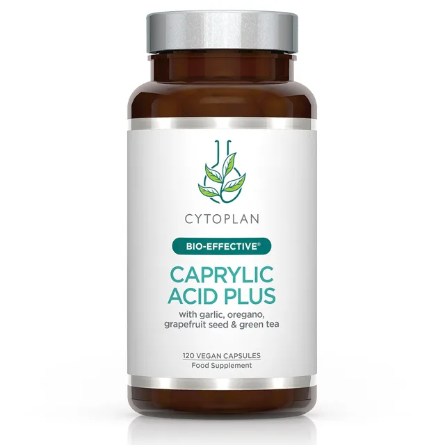 Cytoplan Caprylic Acid Plus - Kyselina kaprylová, 120 kapslí