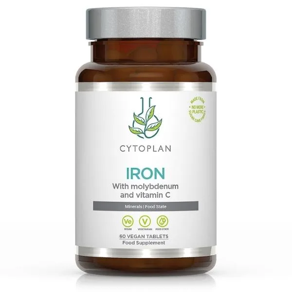 Cytoplan Iron (síran železnatý) s vitamínem C + molybden, 60 tablet