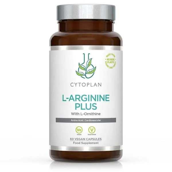 Cytoplan komplex L-arginin + L-ornitin, 500/250 mg, 60 vegan kapslí