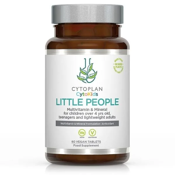 Cytoplan Little People - Multivitamíny pro děti od 4 let teenagery a hubené dospělé, 60 ks tabliet