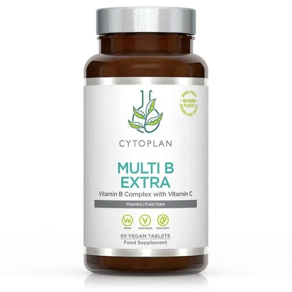 Cytoplan Multi B Extra - B komplex s vitaminem C, 60 vegan tablet