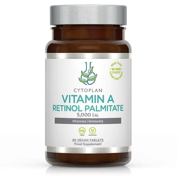 Cytoplan Vitamín A (retinol palmitát) 5000iu, 60 vegan kapslí