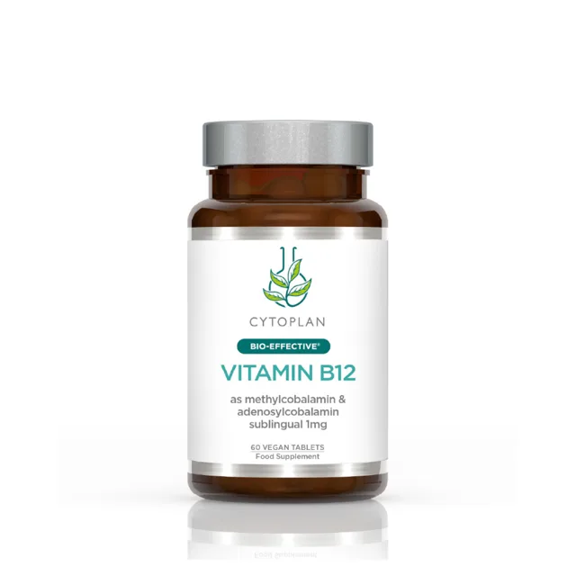 Cytoplan Vitamín B12, 1000 µg Bioaktivní pod jazyk, 60 tablet