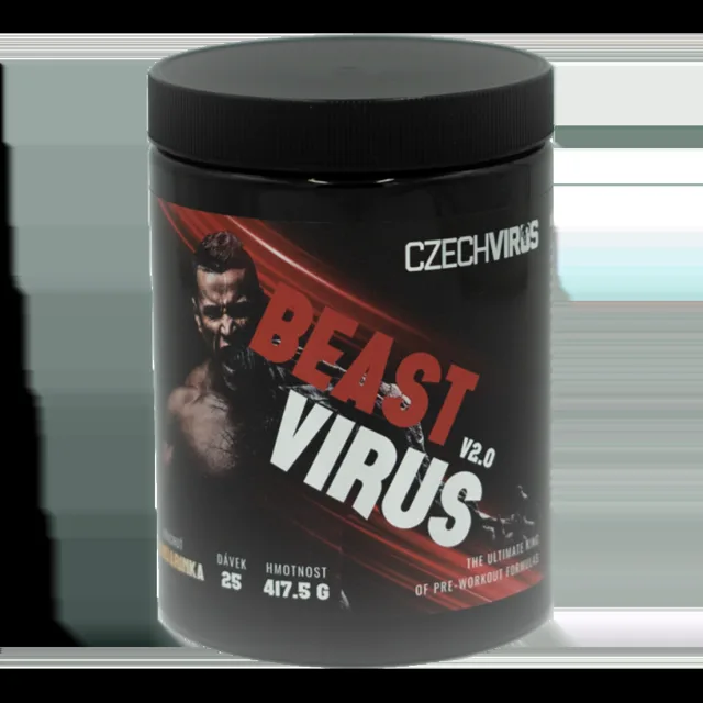 Czech Virus Beast Virus V2.0 417,5g - kyselé jablko, malina