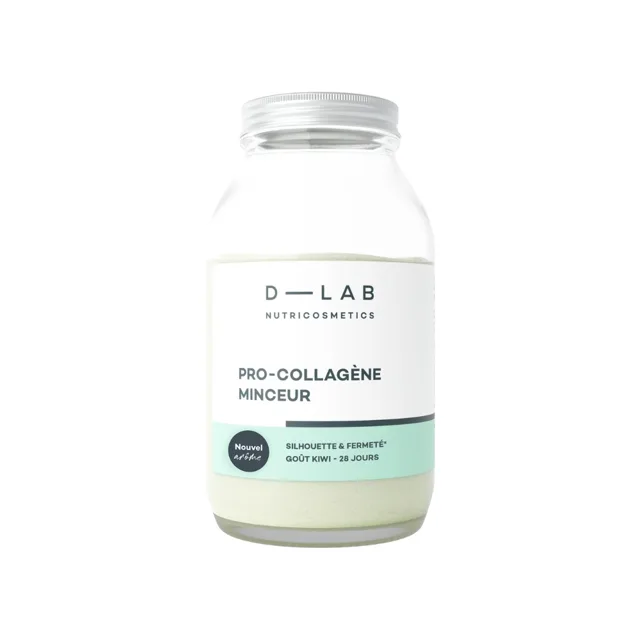 D-LAB Pro-Collagen Slimming na kontrolu hmotnosti kiwi 173 g