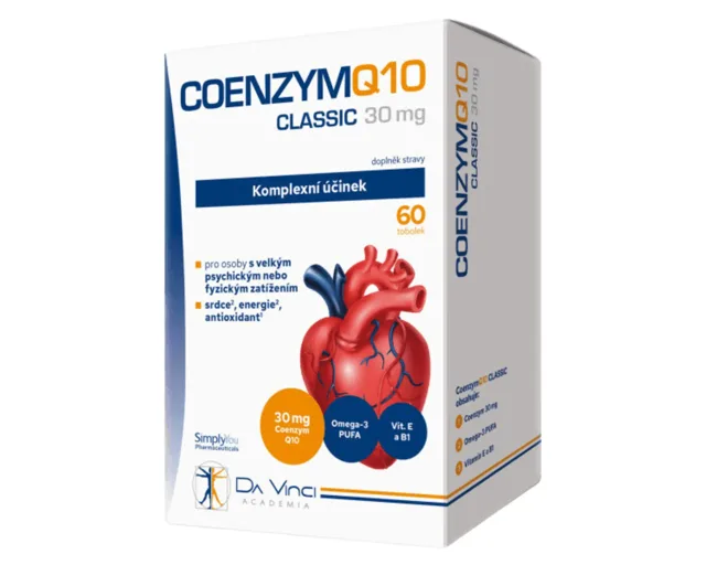Da Vinci Academia Coenzym Q10 Classic 30 mg 60 tablet