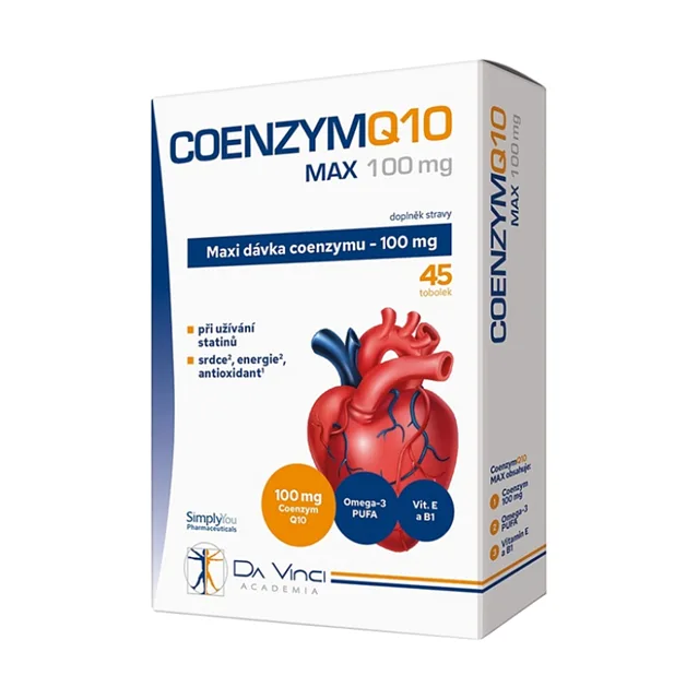 DA VINCI ACADEMIA Coenzym Q10 max 100 mg 45 tobolek