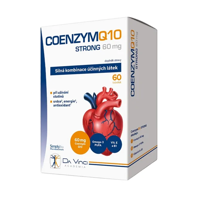 DA VINCI ACADEMIA Coenzym Q10 strong 60 mg 60 tobolek