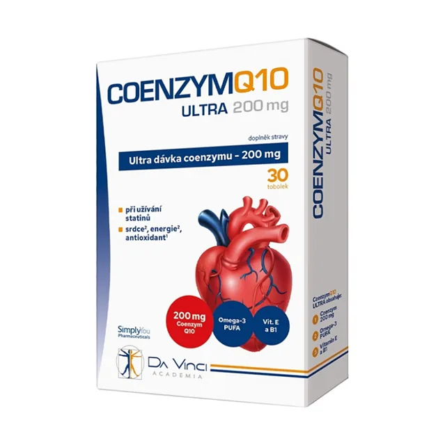 DA VINCI ACADEMIA Coenzym Q10 ultra 200 mg 30 tobolek