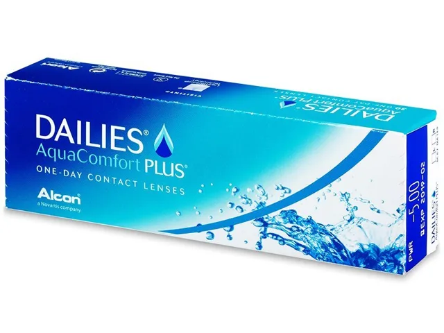 Dailies AquaComfort Plus 30 čoček, +3.25