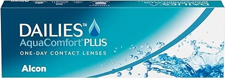 Dailies AquaComfort Plus Daily Lenses, Soft 30 ks, -1.25