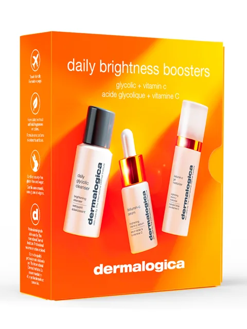 Daily Brightness Boosters Skin Kit, set produktů