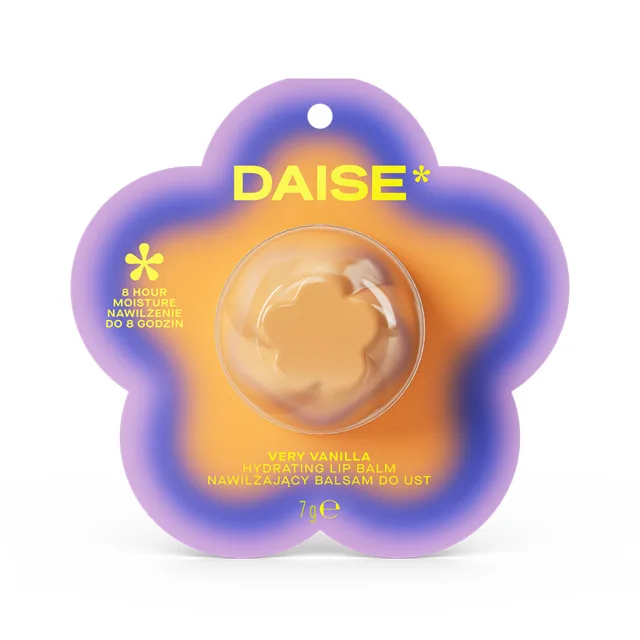 DAISE Balzám na rty Very Vanilla, 7 g