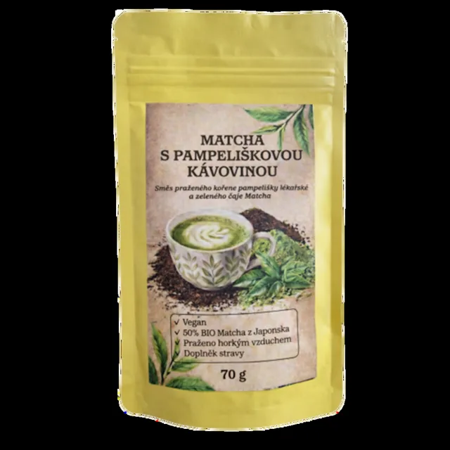 DANDELION Company matcha s pampeliškou kávovina 70 g