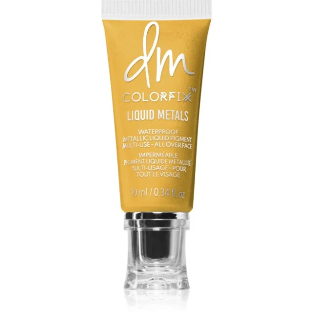 Danessa Myricks Beauty Colorfix Liquid Metals multifunkční líčidlo pro oči, rty a tvář odstín 24K 10 ml