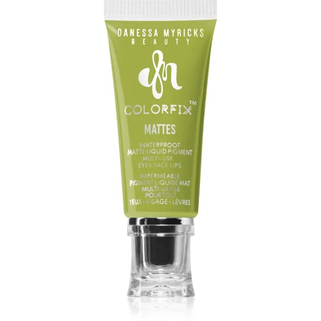 Danessa Myricks Beauty Colorfix Mattes multifunkční líčidlo pro oči, rty a tvář odstín Matcha 10 ml