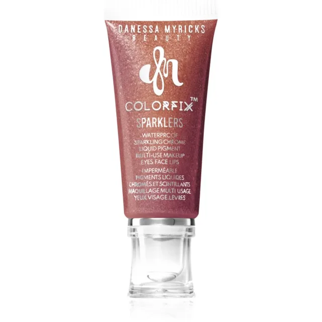 Danessa Myricks Beauty Colorfix Sparklers multifunkční líčidlo pro oči, rty a tvář odstín Flare 10 ml