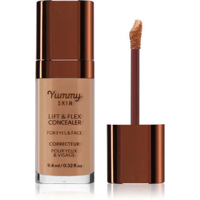 Danessa Myricks Beauty Yummy Skin Lift & Flex Concealer tekutý korektor s matným efektem odstín 10 - Tan With Neutral Undertones 8.4 ml