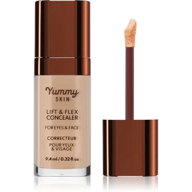 Danessa Myricks Beauty Yummy Skin Lift & Flex Concealer tekutý korektor s matným efektem odstín 4 - Light With Neutral Undertones 8.4 ml