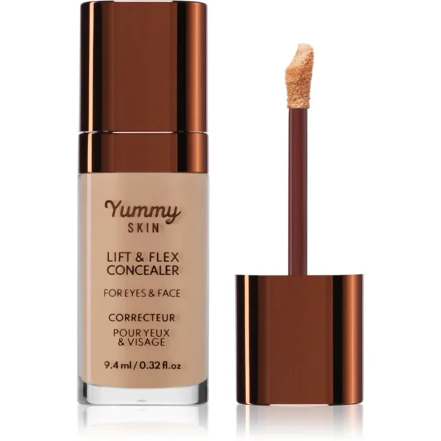 Danessa Myricks Beauty Yummy Skin Lift & Flex Concealer tekutý korektor s matným efektem odstín 5 - Light With Peach Undertones 8.4 ml