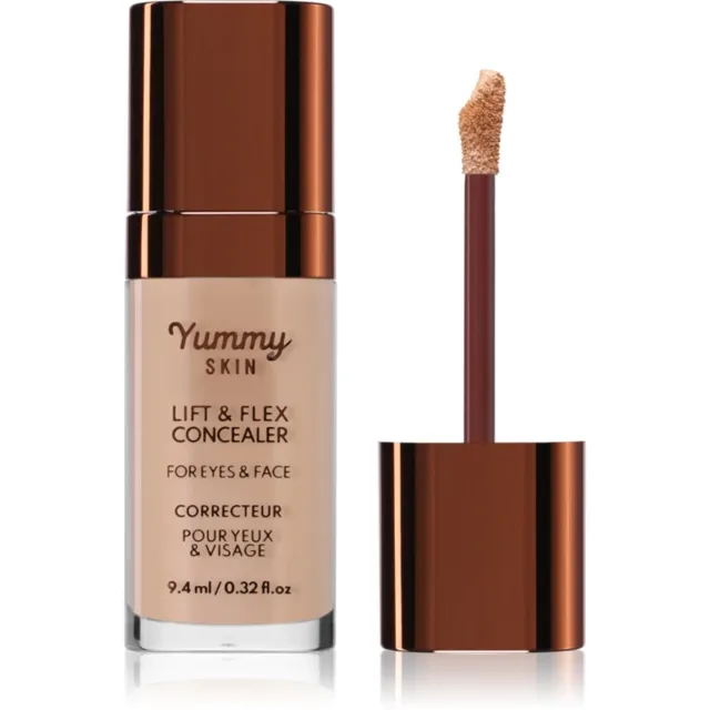 Danessa Myricks Beauty Yummy Skin Lift & Flex Concealer tekutý korektor s matným efektem odstín 6 - Light/Medium With Neutral Undertones 8.4 ml
