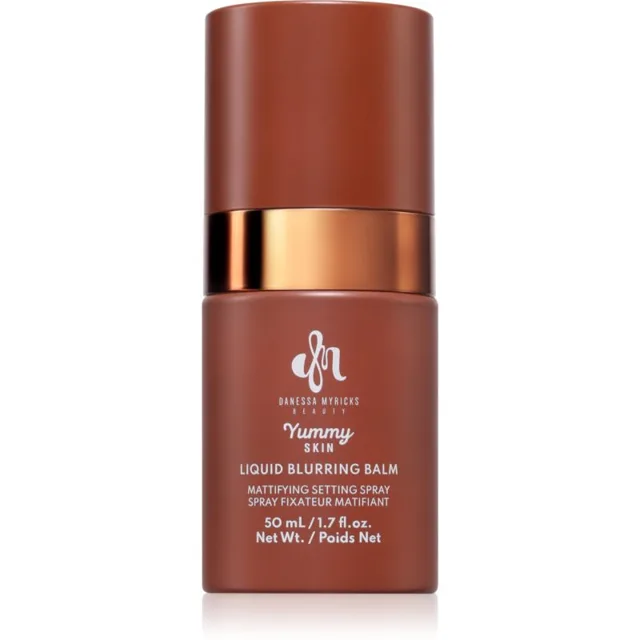 Danessa Myricks Beauty Yummy Skin Liquid Blurring Balm Setting Spray fixační sprej na make-up s hydratačním účinkem mini 50 ml