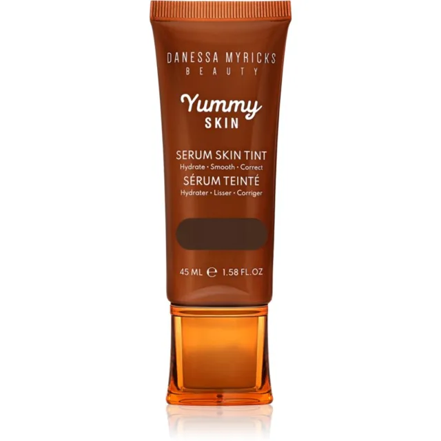Danessa Myricks Beauty Yummy Skin Serum Skin Tint hydratační make-up s vyhlazujícím účinkem odstín 16 - Deep with Neutral Undertones 45 ml