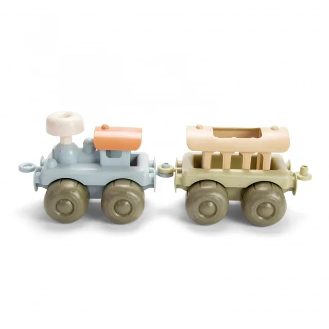 DANTOY BIOplastic sada vláčků 2ks 24m+