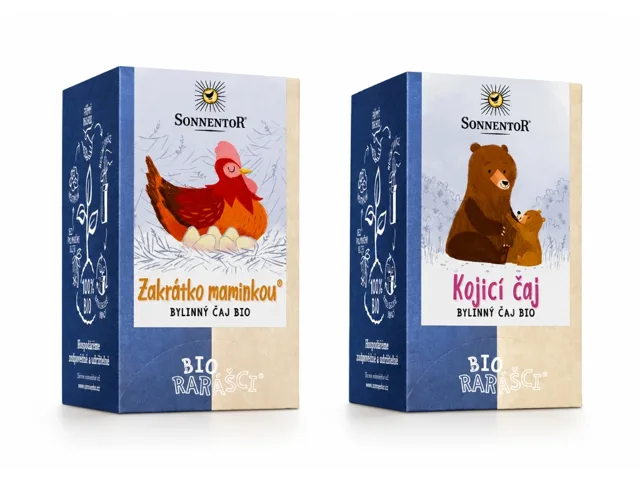 Dárek – vzorek čaje Sonnentor pro maminky