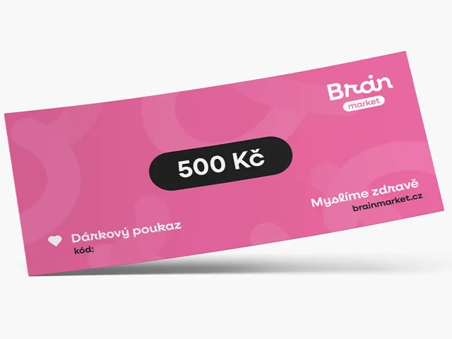 Dárková elektronická poukázka 500 Kč