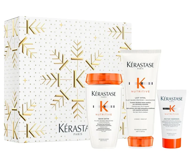 Dárková sada pro hydrataci suchých vlasů Kérastase Nutritive Set + dárek zdarma