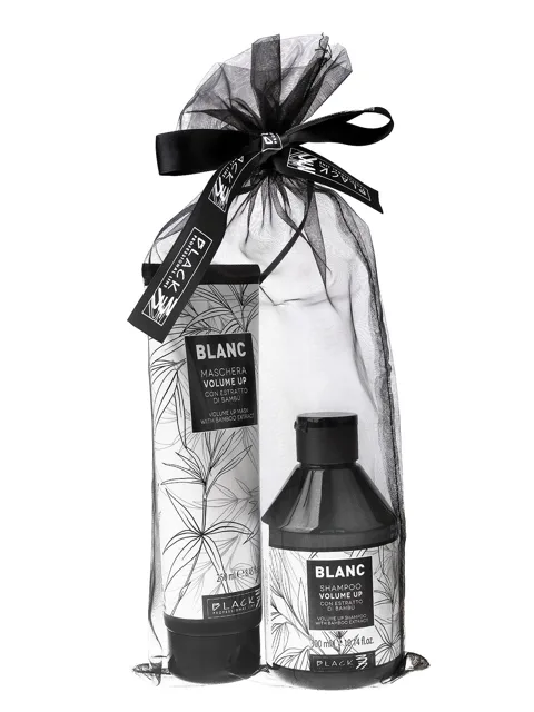 Dárková sada pro objem jemných vlasů Black Blanc (102019B) + dárek zdarma