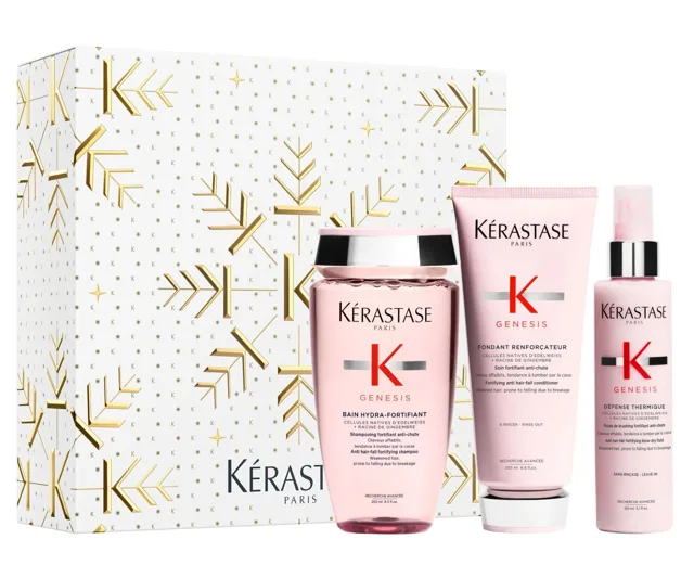 Dárková sada pro posílení vlasů se sklonem k padání Kérastase Genesis Set + dárek zdarma