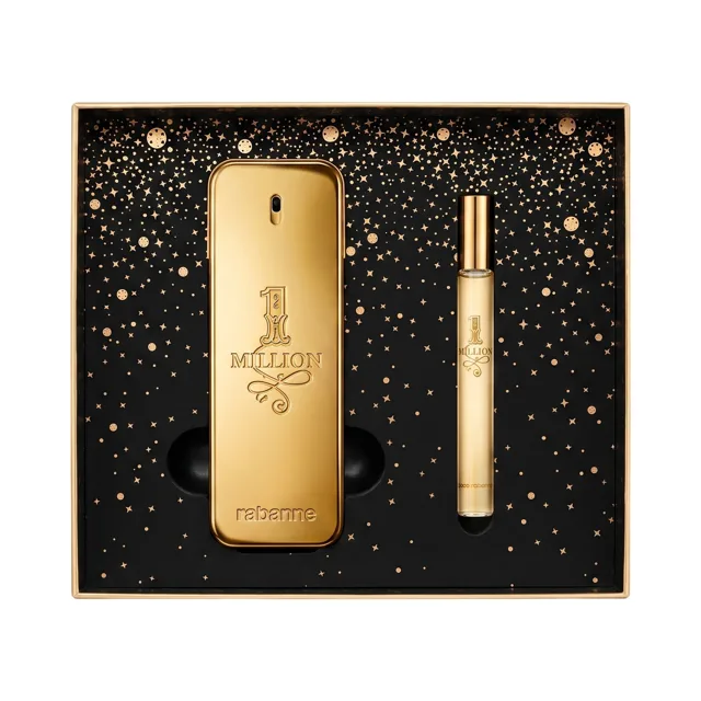 Dárková sada Rabanne 1 Million pro muže (toaletní voda 100 ml a cestovní sprej 10 ml)